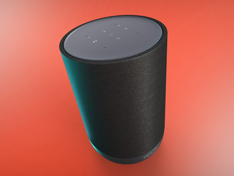 Denon Home 200 Wireless Smart Speaker Powered by HEOS With Dolby Atmos Music - DENONHOME200BK
